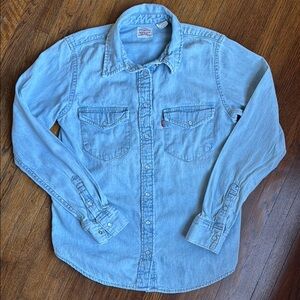 Levi’s denim shirt, size XS